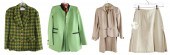 (4) Vintage Ladies Suits and Skort to