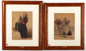 DAVID WILKIE. TWO ASIAN LITHOGRAPHS