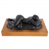 MANNER OF MAILLOL. RECLINING FEMALE