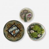 French. Collection of three plates.