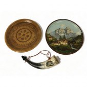 A COLLECTION OF VINTAGE SWISS SOUVENIRS.