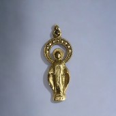 A GOLD PLATED ON STERLING SILVER VIRGIN