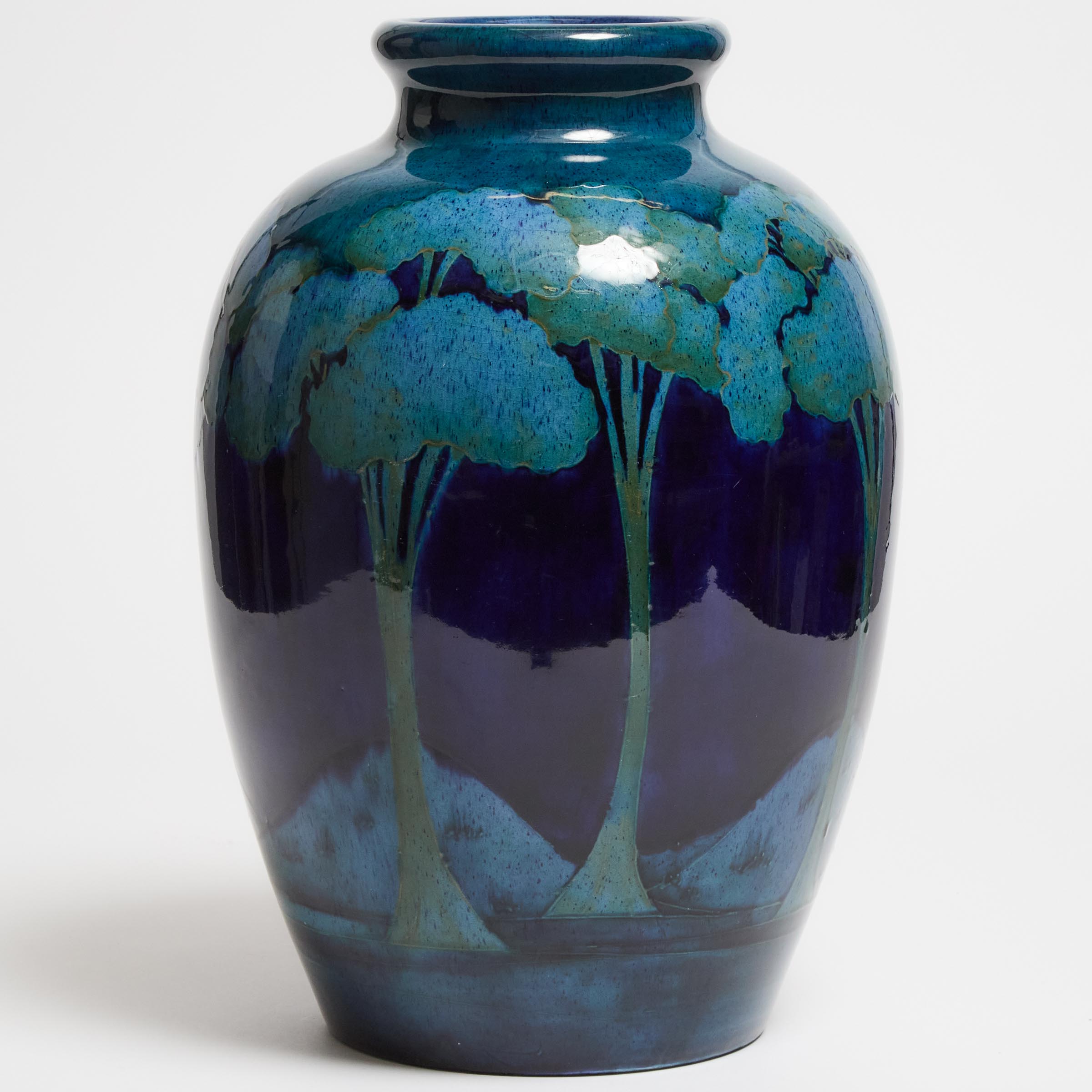 Moorcroft Moonlit Blue Large Vase  3c9632