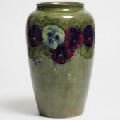 Moorcroft Pansy Large Vase, c.1916-18