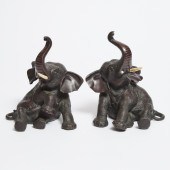 Pair of Asian Patinated   3c97a8