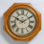 Ansonia Clock Company Octagonal Oak