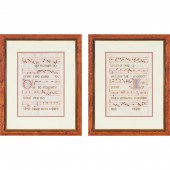 Two Large Vellum Manuscript Antiphonal