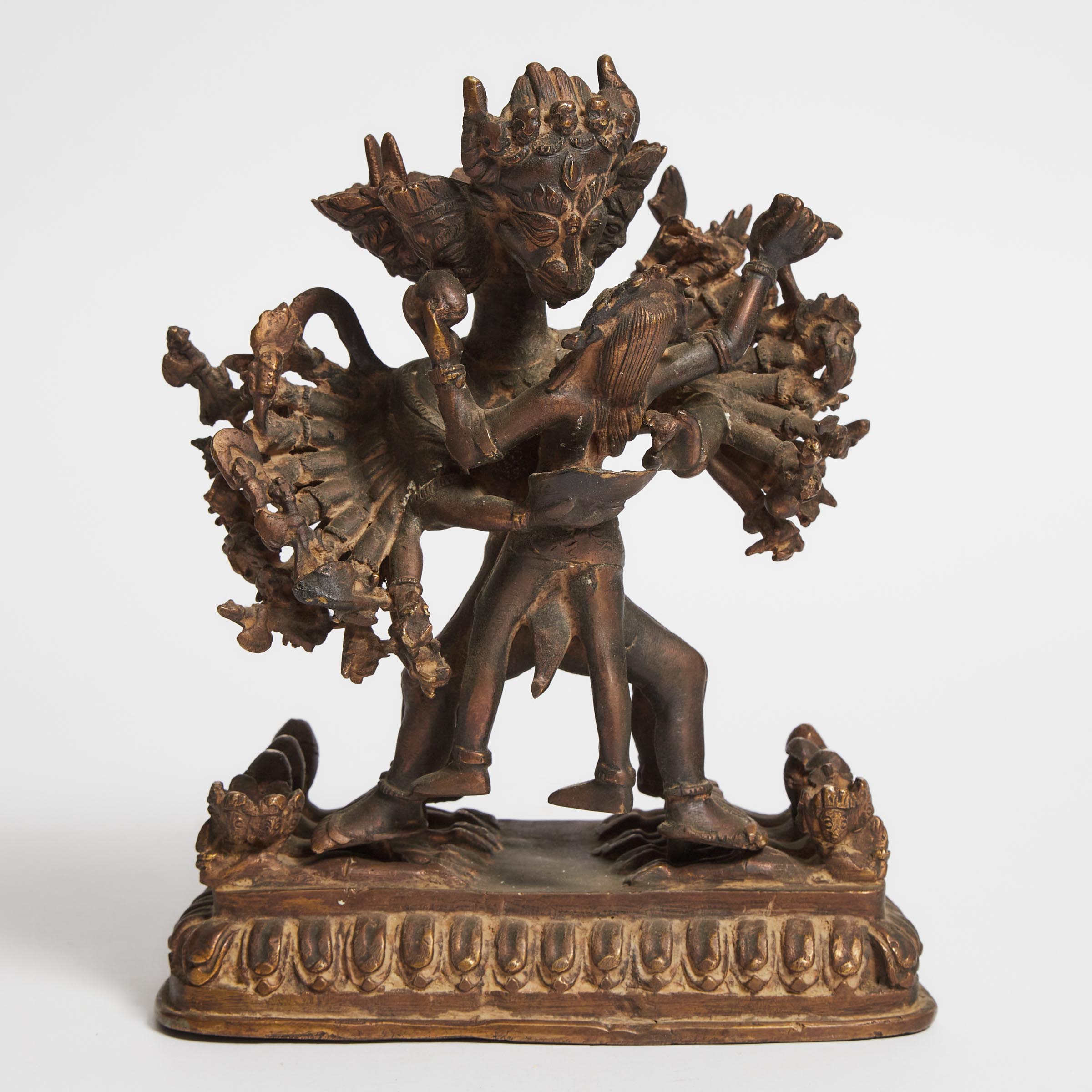 Tibetan Buddhist Gilt Bronze Figure 3c985f