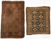 TWO ORIENTAL MATS, EARLY 20TH C.Two