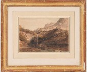 Peter De Wint (1784-1849, US/UK) framed