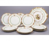 T & V France porcelain game bird plates