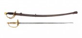 TWO CIVIL WAR SWORDS United States,A