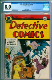 DC COMICS DETECTIVE COMICS #113 CGC