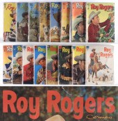 23PC DELL ROY ROGERS COMICS #3-#91 GROUP