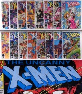 71PC MARVEL COMICS UNCANNY X-MEN #200-#300
