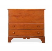 AMERICAN PRIMITIVE BLANKET CHEST, 18TH/19TH