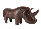 ABERCROMBIE & FITCH STYLE LEATHER RHINOCEROS