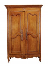 FRENCH PROVINCIAL STYLE WALNUT DOUBLE