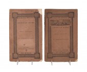 2VOL CHARLES DICKENS, AMERICAN NOTES,