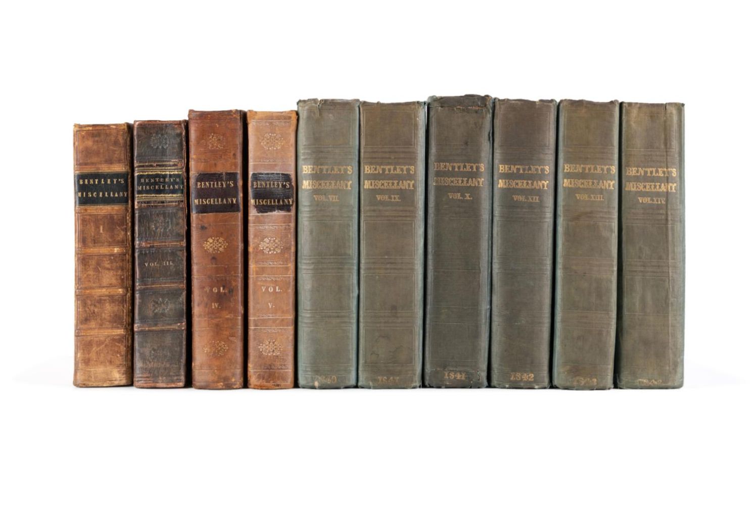 10VOL BENTLEY'S MISCELLANY WITH
