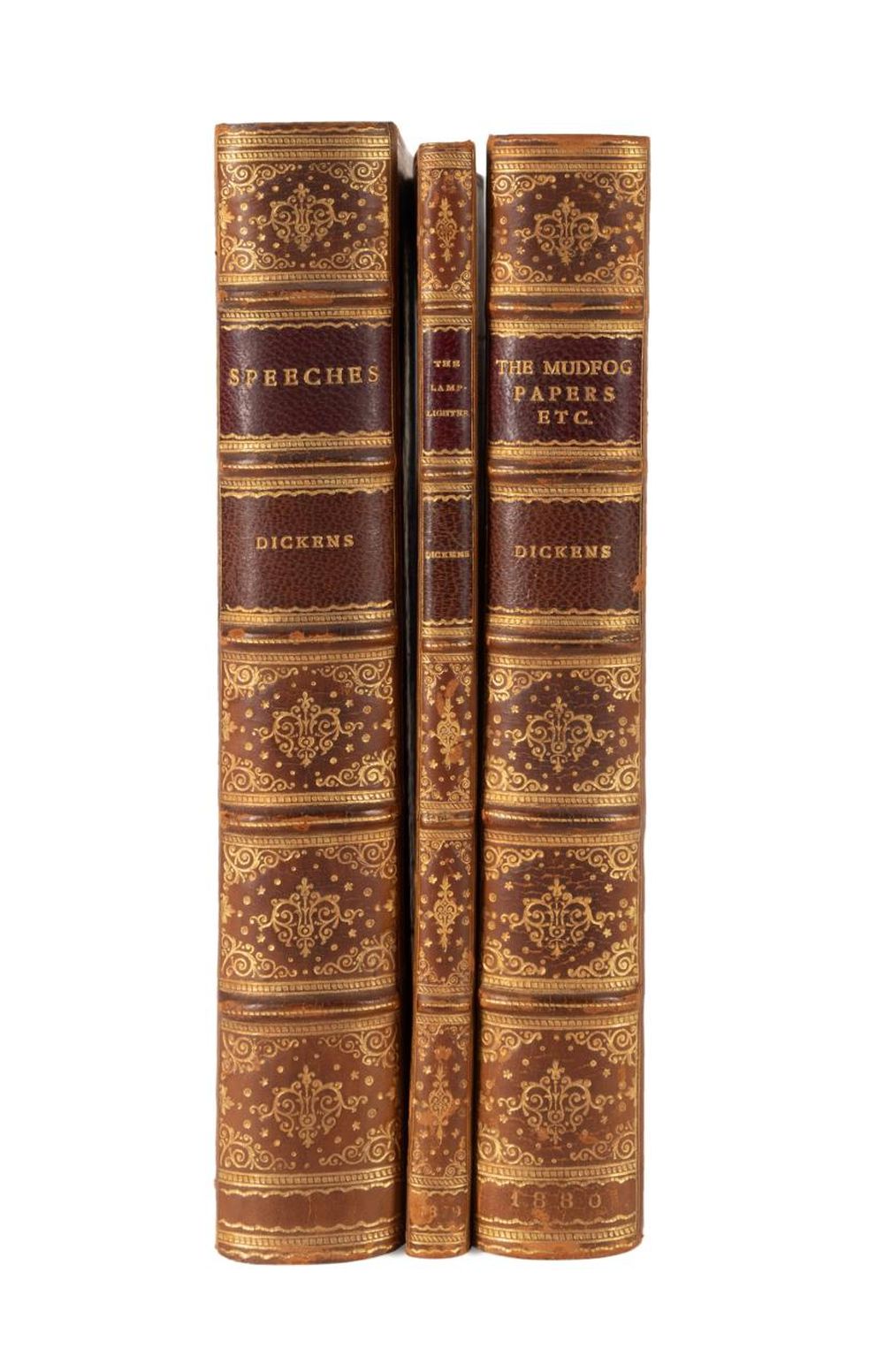 3VOL CHARLES DICKENS FINELY BOUND 3cd530