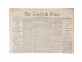 CIVIL WAR AND AFTERMATH, NEW YORK TIMES,