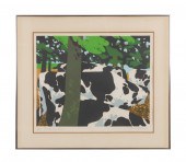 MAUD GATEWOOD SPOTS: HERD IN NOON SHADE