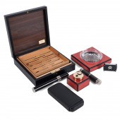 7PC GROUP OF CIGAR ACCESSORIES INCLUDING