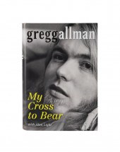 GREGG ALLMAN SIGNED BOOK, MY CROSS TO