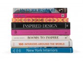 EIGHT COFFEE TABLE BOOKS ON DESIGNS