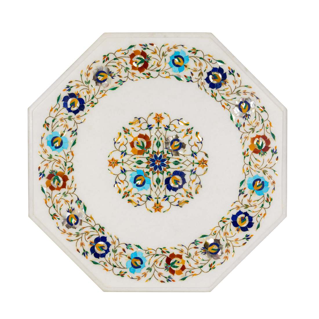 AN INDIAN AGRA PIETRA DURA MARBLE 3ce064
