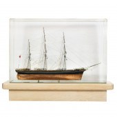 A LARGE SCALE SHIP MODEL OF THE CUTTY