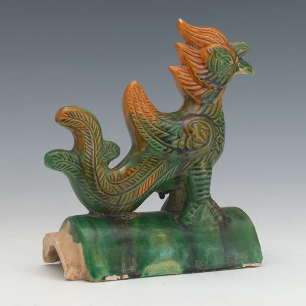 CHINESE DRAGON ROOF TILE 8 x 6  3cbc88