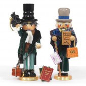 TWO STEINBACH NUTCRACKERS FROM A CHRISTMAS
