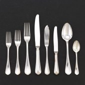 CHRISTOFLE SILVER PLATED EXTENDED SERVICE