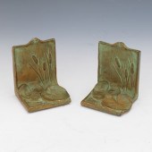PAIR OF MCCLELLAND BARCLAY BOOKENDS
