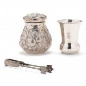 GROUP OF CONTINENTAL SILVER ITEMS The