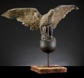 A LATE 18TH TO EARLY 19TH CENTURY EAGLE