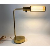 Casella lighting Brass plated desk lamp