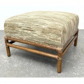 McGUIRE Wrapped Rattan Upholstered Cushion
