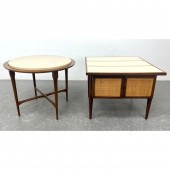 2pcs American Modern Tables. Round table