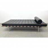 Leather Barcelona Daybed in style of