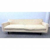 Dunbar Style Sofa Couch. Nubby Upholstery.