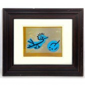 Paul Klee Lithograph Print Blue Bird