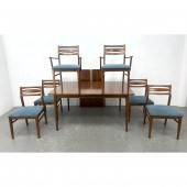 American Modern Dining Set. Table and