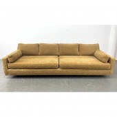 Vintage Large Probber Style Sofa Couch.