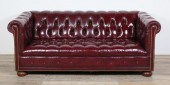 SCHAFER BROS. CHESTERFIELD STYLE LEATHER