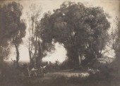 AFTER JEAN-BAPTISTE-CAMILLE COROT LITHOGRAPHAfter