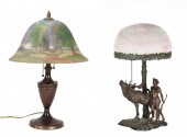 2 TABLE LAMPS INCLUDING PAIRPOINT 3cf768