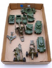 Box Vintage Dinky Military Toy Cars
